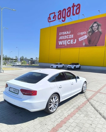 Audi A5 cena 45500 przebieg: 350000, rok produkcji 2010 z Nisko małe 154